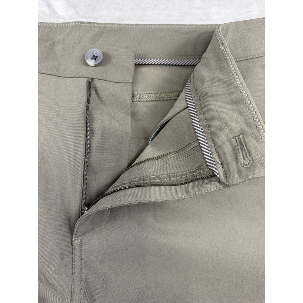 Vuori Meta Pants Men's 36x32 Green Slim Chino 5 Pocket Travel Performance V430 - Picture 9 of 16